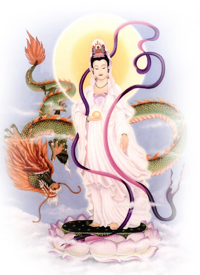 Namo the Great White-robed Guanyin with Auspicious Pearl, Purification, Blessing, Enrichment, Magnetization & Bardo Fire Homa