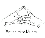 Equanimity mudra