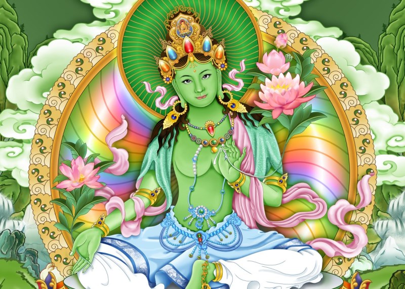 Namo the Divine Green Tara Purification, Blessing & Bardo Water Offering Ceremony